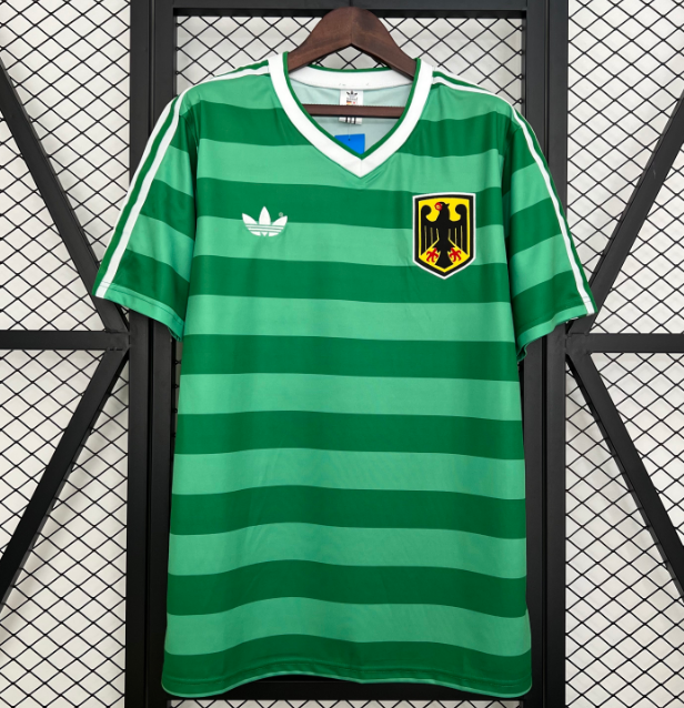 1984 Germany Retro Away Soccer Jersey Shirt
